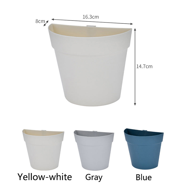 Creative Wall-mounted Hydroponic Flower Pot for Indoor Bonsai