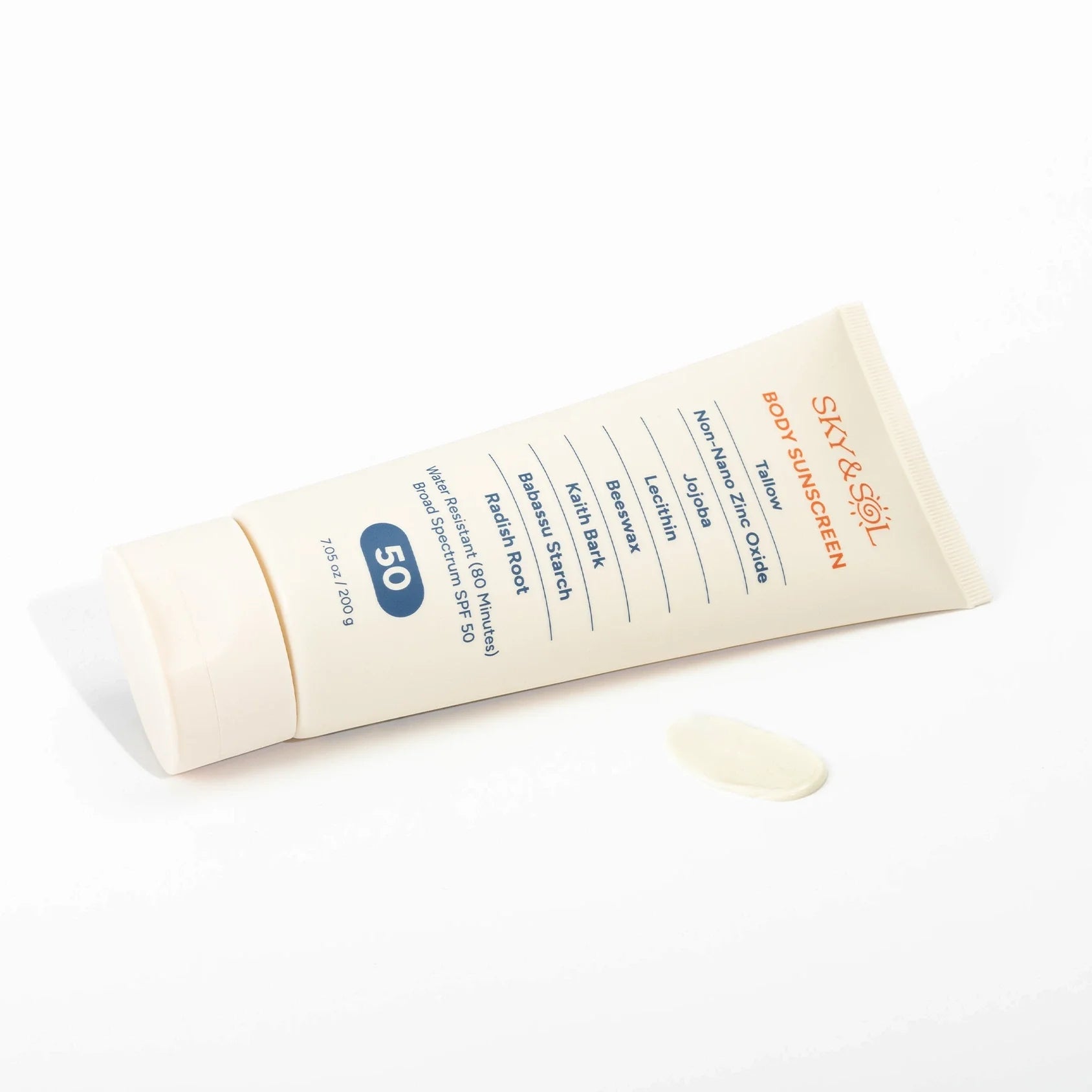 SPF 50 Body Sunscreen XL 7.05 oz | Reef-Safe, Broad Spectrum, No White Cast